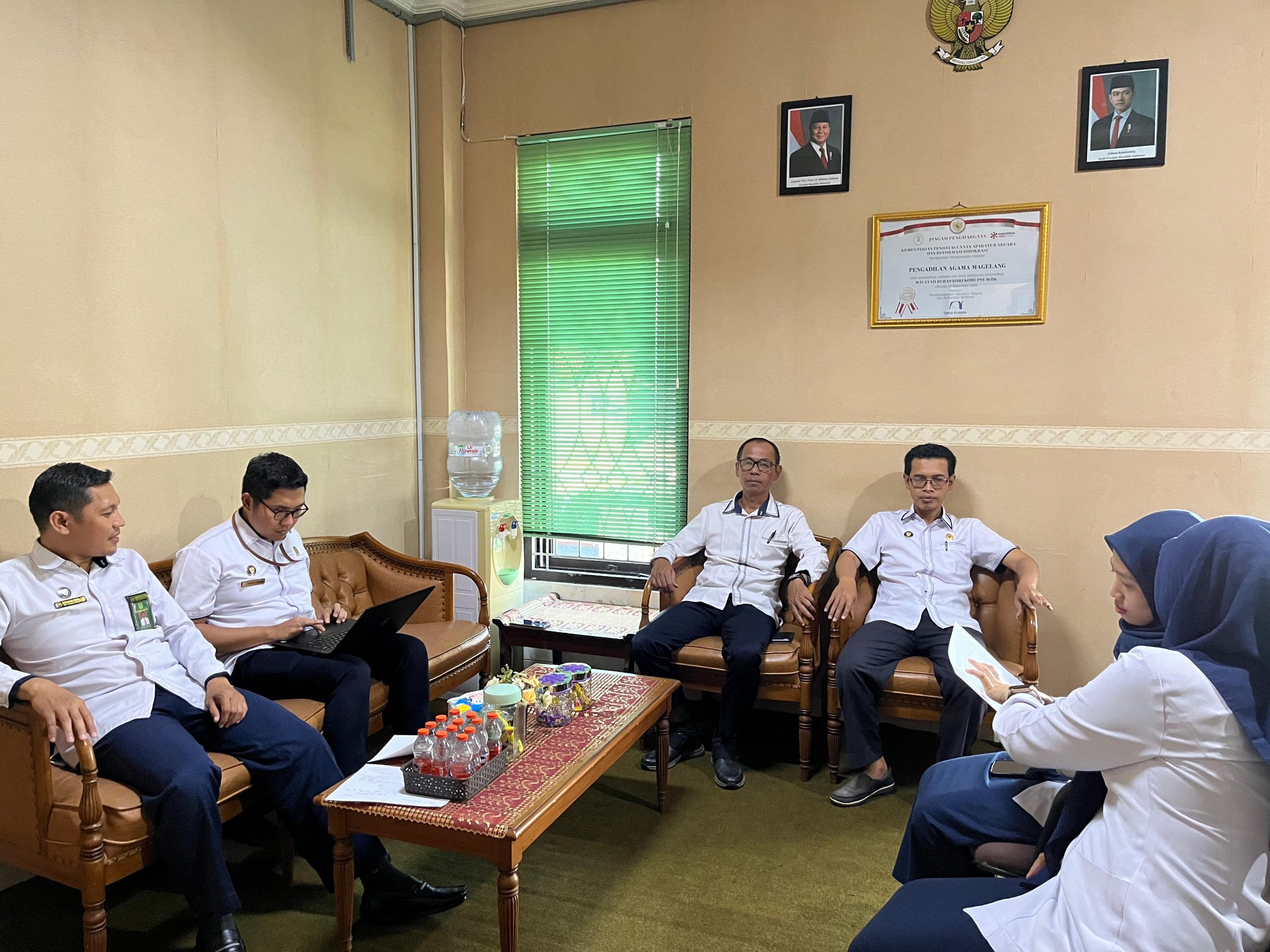 PA Magelang Lakukan Verifikasi dan Validasi Laporan Prioritas Nasional Sesuai Instruksi Direktorat Jenderal Badan Peradilan Agama