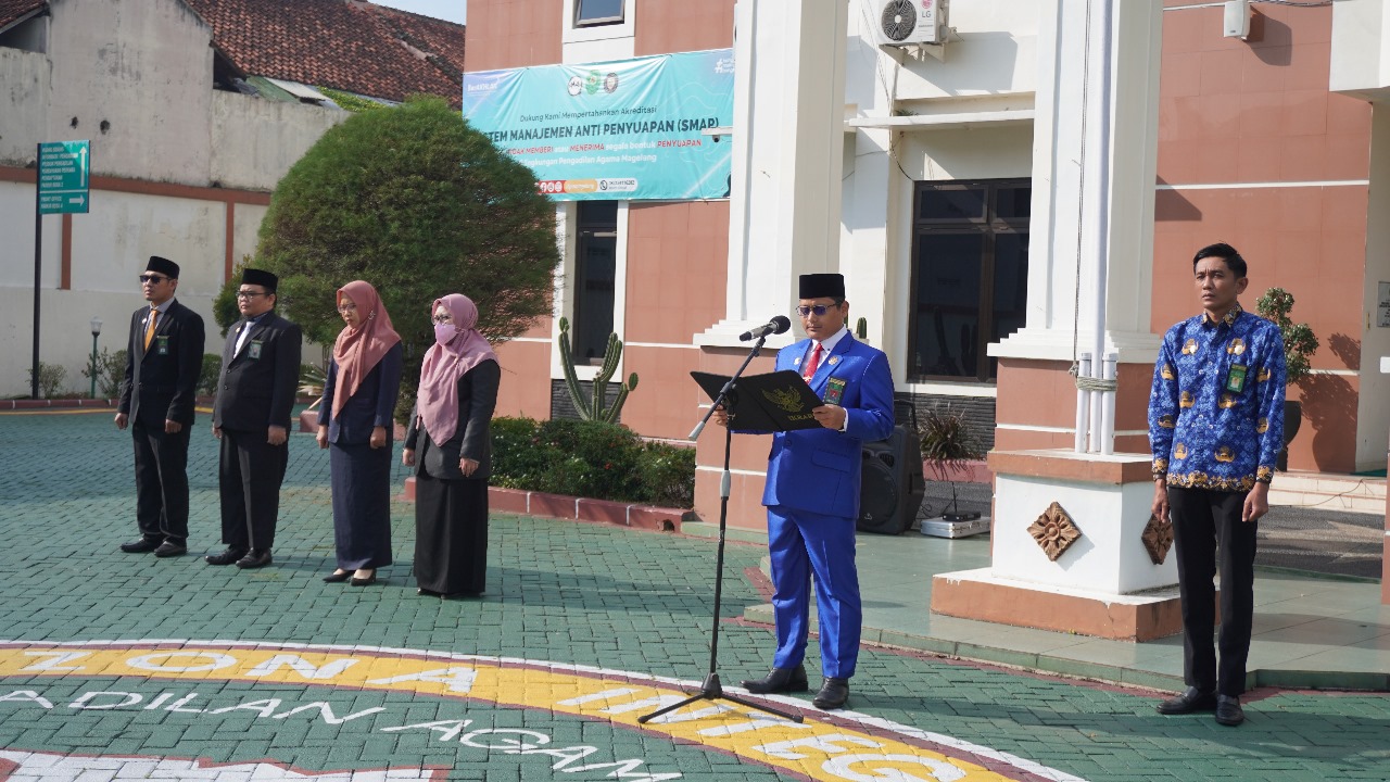 Pengadilan Agama Magelang Gelar Upacara Hari Kesaktian Pancasila