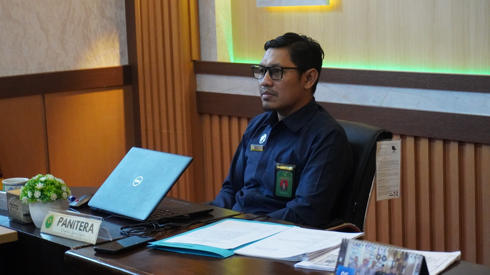 Jajaran Kepaniteraan Pengadilan Agama Magelang Ikuti FGD Rancangan Perubahan Pola Promosi dan Mutasi Jabatan Kepaniteraan yang diselenggarakan Badilag