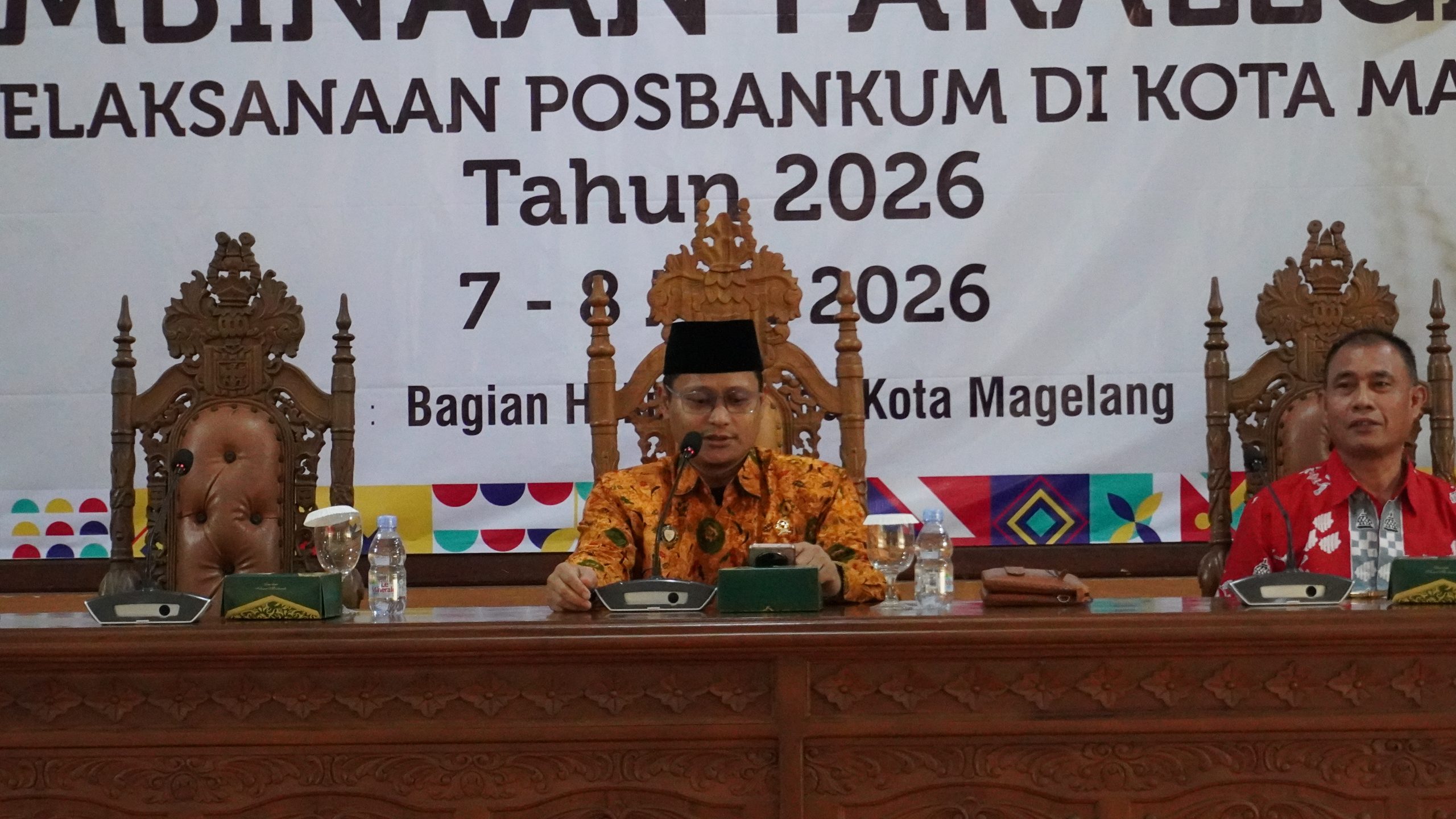 Perkuat Kapasitas Hukum, Ketua PA Magelang Beri Pembinaan Paralegal se-Kota Magelang
