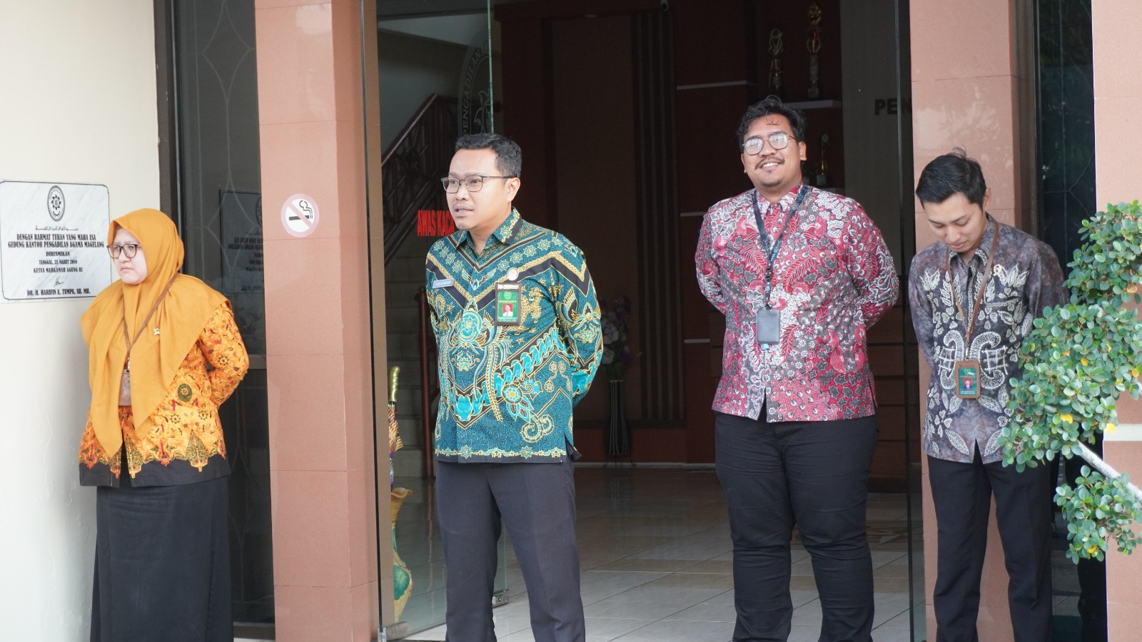 Apel Jumat Sore, Ketua PA Magelang Beri Pembinaan Sekaligus Lepas Mahasiswa PPL UIN Walisongo