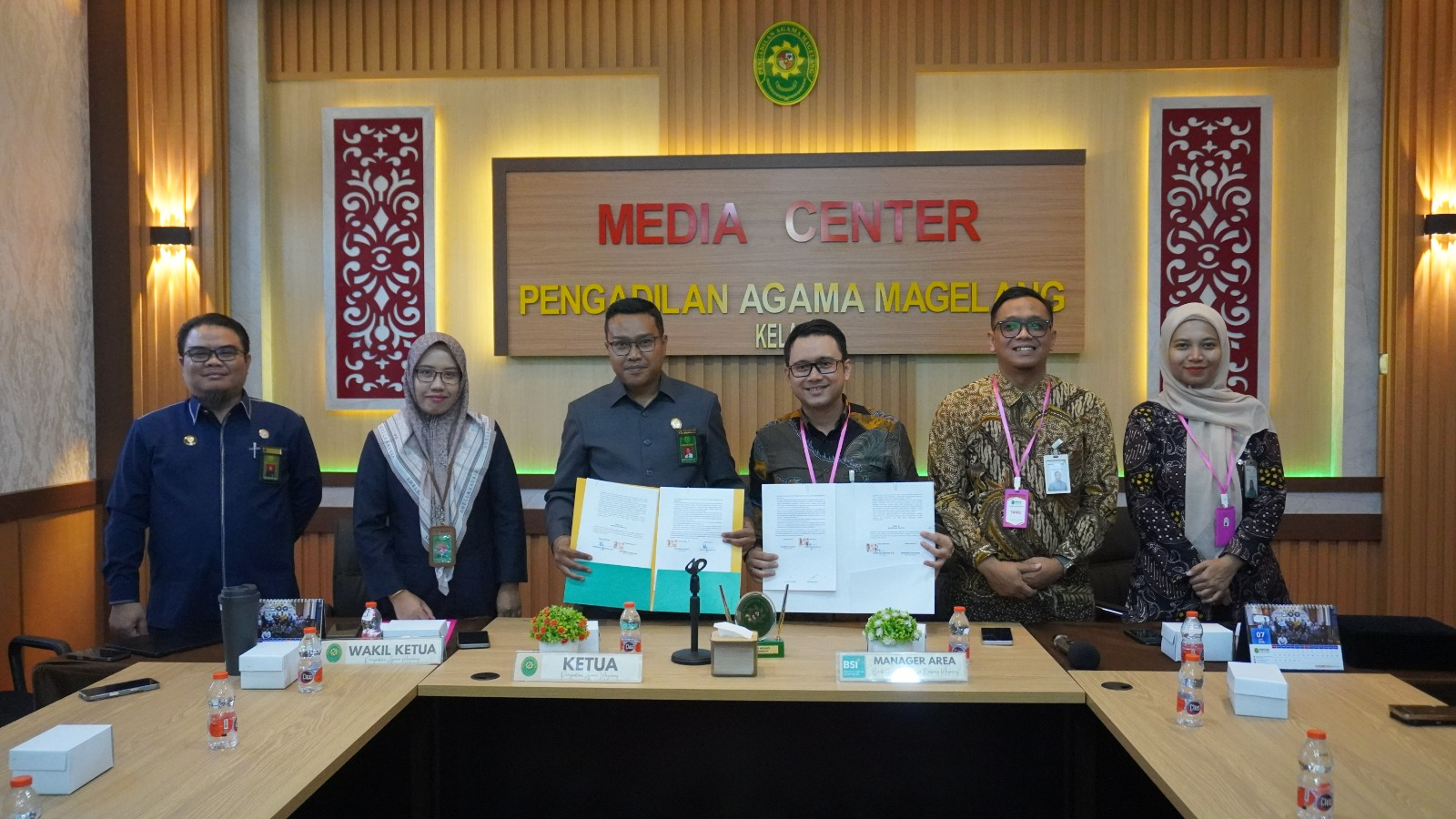Pengadilan Agama Magelang dan Bank Syariah Indonesia Jalin Kerja Sama Melalui Penandatanganan MoU