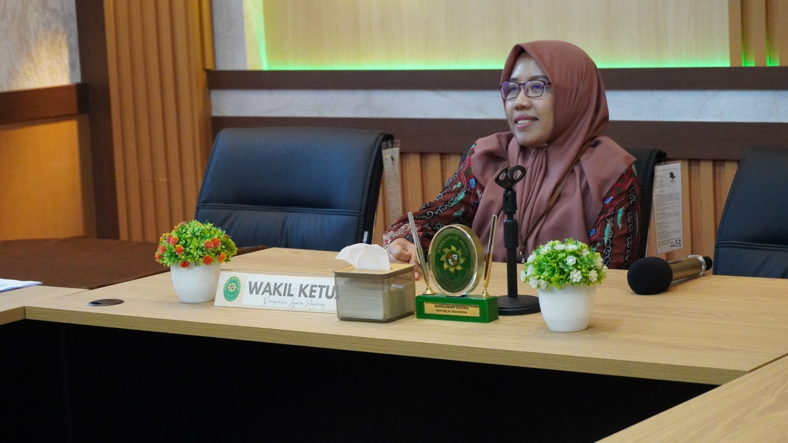 Wakil Ketua Pengadilan Agama Magelang Berikan Sosialisasi Mediasi kepada Mahasiswa dari Tiga Perguruan Tinggi