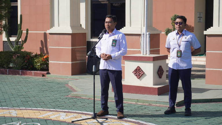 Apel Senin Pagi, Ketua PA Magelang Tekankan Pelayanan Prima dan Persiapan Hawasbid
