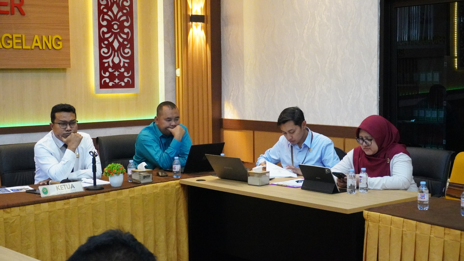 Evaluasi Kinerja Triwulan III, Ketua PA Magelang Tekankan Konsistensi, Disiplin, dan Peningkatan Kualitas Pelayanan